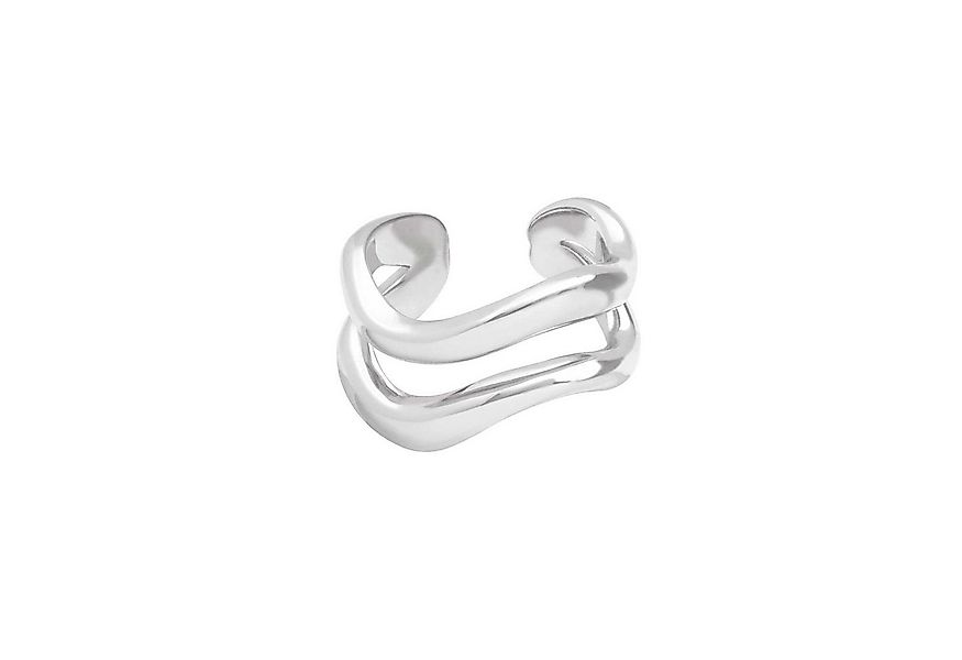 Brandlinger Ohrklemme Cuff Ischgl, Ear Cuff geschwungen, Silber 925 vergold günstig online kaufen