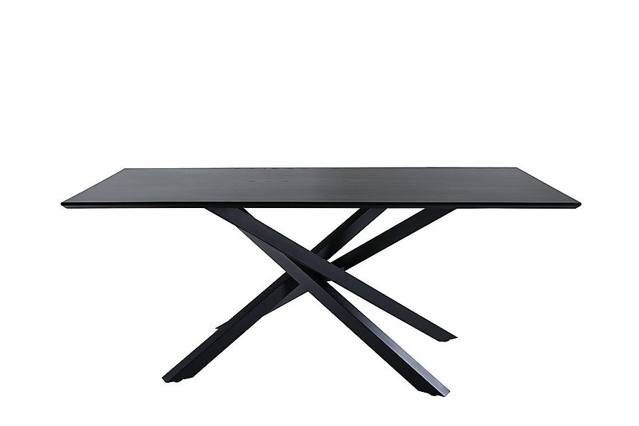 ebuy24 Esstisch Piazza Esstisch 90x180cm schwarz. günstig online kaufen