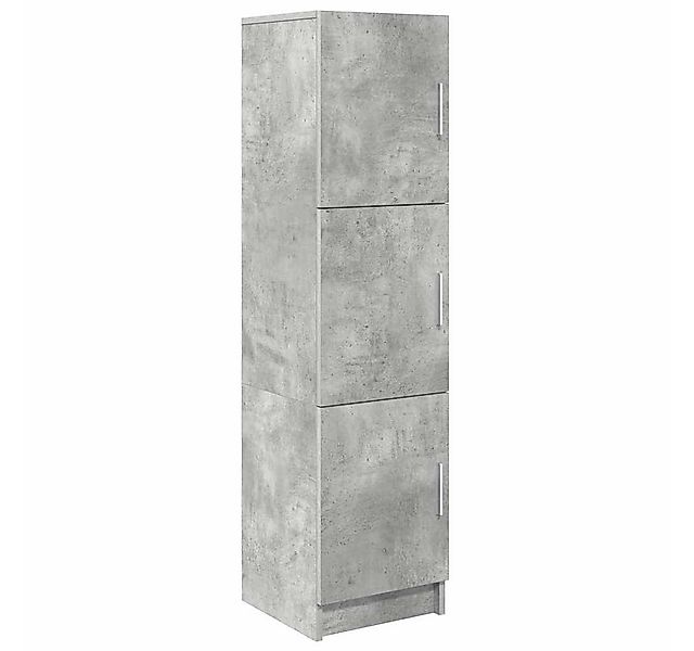 vidaXL Highboard Highboard Beton Grau 31,5 x 32 x 122,5 cm (1 St) günstig online kaufen