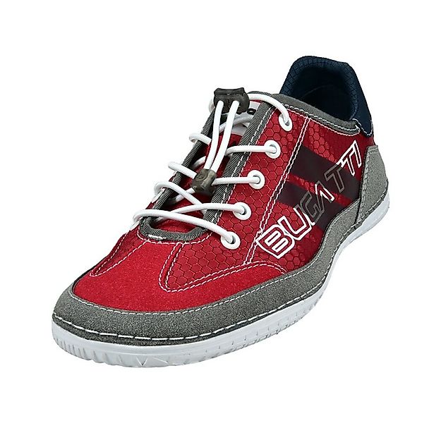 bugatti Bugatti - Schnürer - Rot Slipper günstig online kaufen