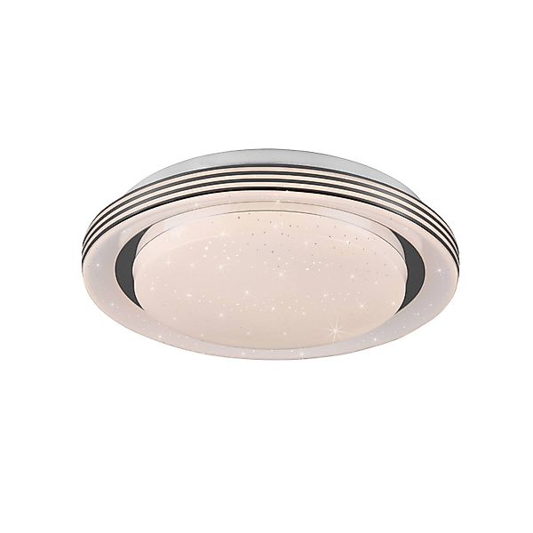 LED-Deckenlampe Atria, Ø 27 cm, weiß, Kunststoff, CCT günstig online kaufen