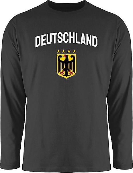 Shirtracer Rundhalsshirt Deutschland Wappen mit Bundesadler, Germany, Deuts günstig online kaufen