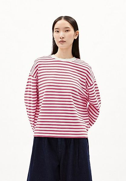 Armedangels Sweatshirt FRANKAA MAARLEN STRIPE Damen (Oversized Fit) Bio-Bau günstig online kaufen