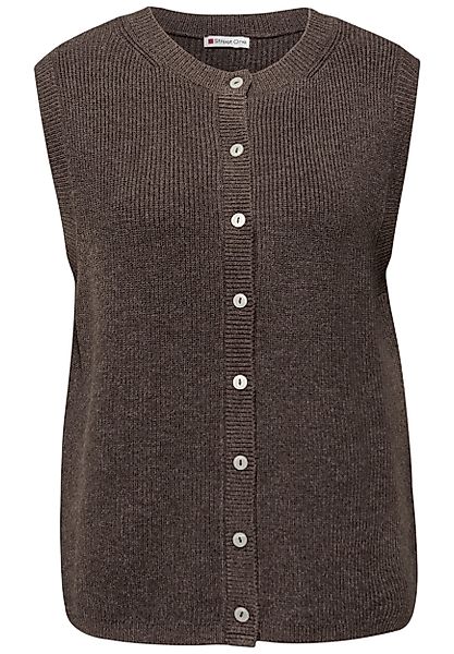 STREET ONE Strickjacke cosy sleeveless cardigan günstig online kaufen