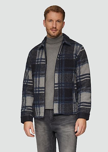 s.Oliver Hemdjacke Outdoor-Jacke Karierte Hemdjacke aus günstig online kaufen