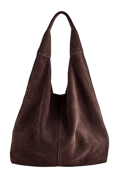 Next Schultertasche Schultertasche aus Veloursleder (1-tlg) günstig online kaufen