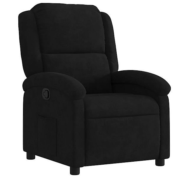 vidaXL Sessel Relaxsessel Schwarz Samt (1-St) günstig online kaufen