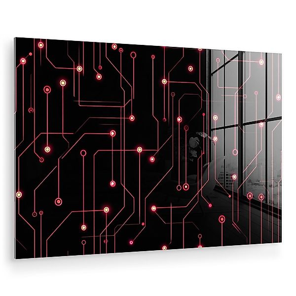 MuchoWow Acrylglasbild Spiele - Linien - günstig online kaufen