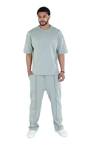 Denim Distriqt Freizeitanzug Lässiger Oversized 2 günstig online kaufen