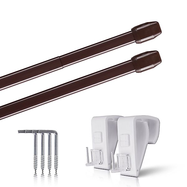 Bestlivings Gardinenstange Bistrostange Vitragestange (2er-Pack), ausziehba günstig online kaufen