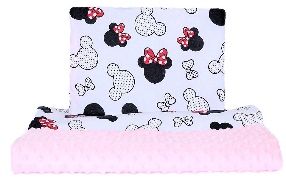 Primawela Babybettdecke Minky Baby Kinderwagenset Kuscheldecke günstig online kaufen