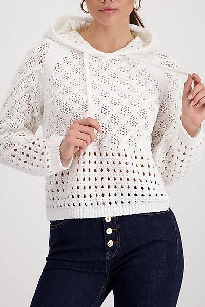 Monari Rundhalspullover 410387 Chenille-Pullover günstig online kaufen