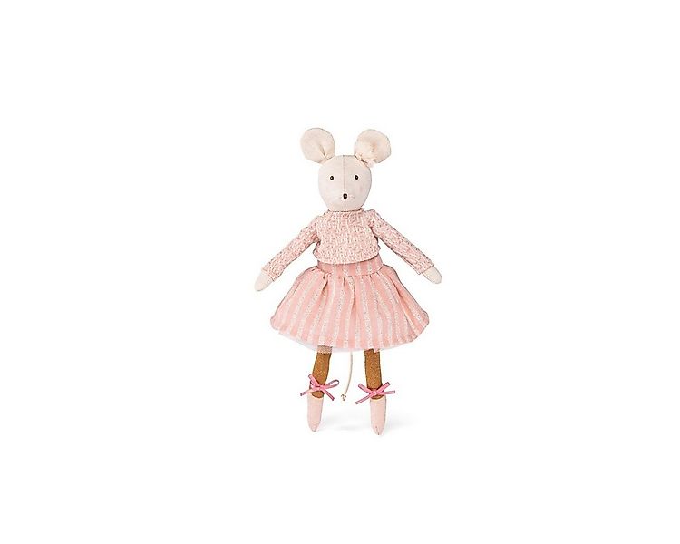 Moulin Roty Stoffpuppe Spielpuppe Maus Anna 28cm Stofftier Ballerina Glitze günstig online kaufen