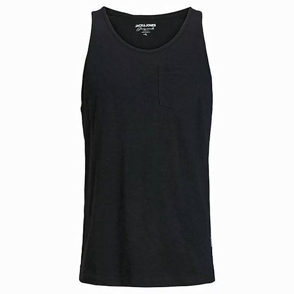 Jack & Jones Rundhalsshirt Jack&Jones Tanktop XXL JORTAMPA schwarz Brusttas günstig online kaufen