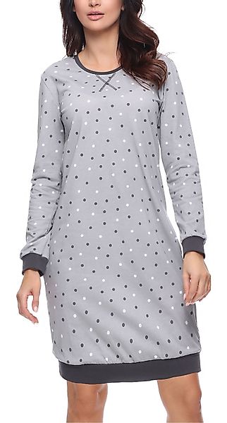 Merry Style Nachthemd Damen Nachthemd Langarm günstig online kaufen