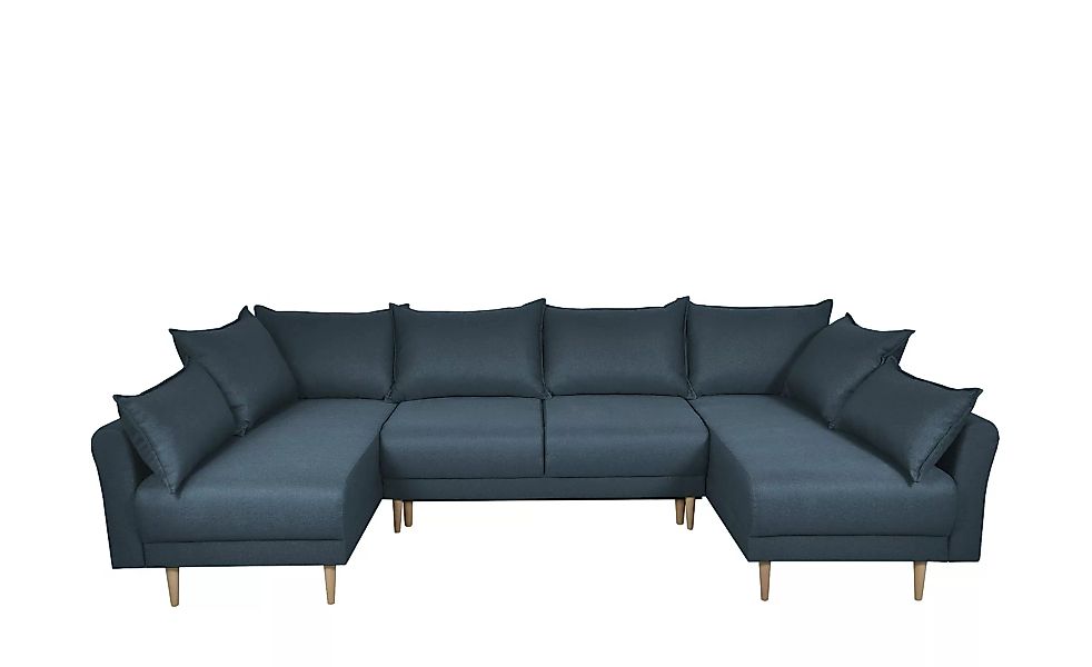 Wohnlandschaft - blau - 293 cm - 170 cm - Polstermöbel > Sofas > Wohnlandsc günstig online kaufen