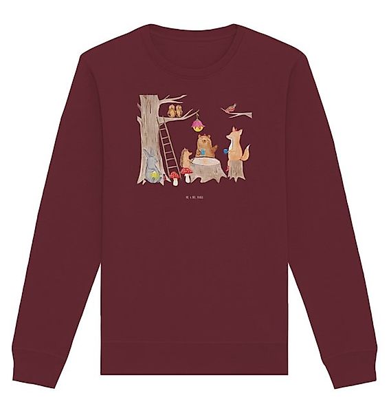 Mr. & Mrs. Panda Longpullover Waldtiere Picknick Größe XXL - Burgundy - Ges günstig online kaufen