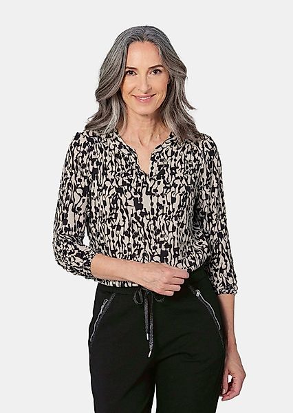 GOLDNER Kurzarmbluse Kurzgröße: Elegantes Blusenshirt mit günstig online kaufen