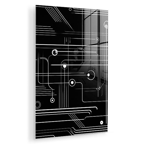 MuchoWow Acrylglasbild Spiele - Abstrakt - günstig online kaufen