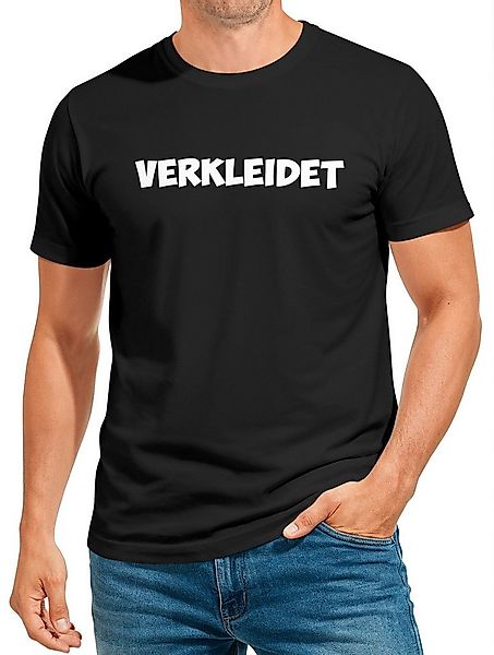 MoonWorks Print-Shirt Herren T-Shirt Verkleidet Fasching Fastnacht Kostüm K günstig online kaufen