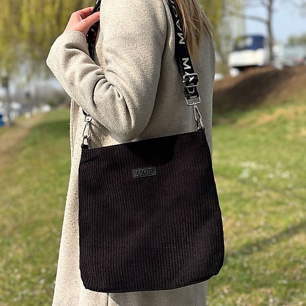 MAONI Umhängetasche Cord, Vegan, mit geräumigem günstig online kaufen