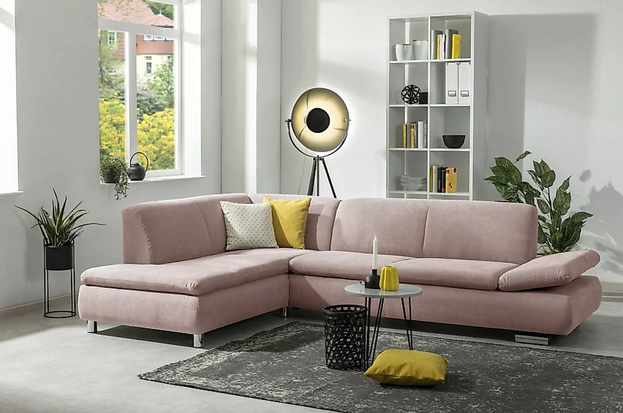 Max Winzer® Ecksofa Terrence Ecksofa links mit Sofa 2,5-Sitzer rechts Flach günstig online kaufen