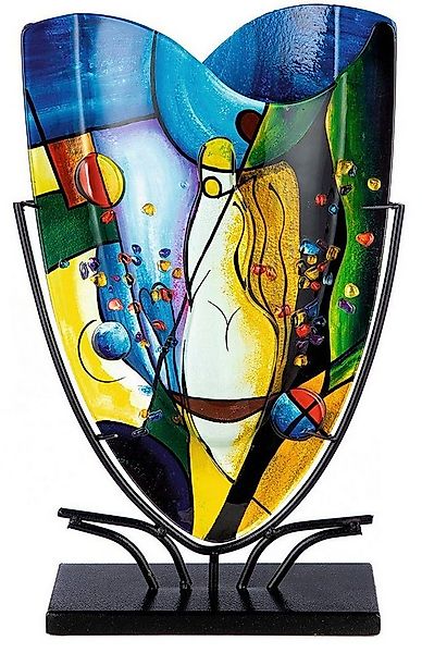 Casablanca by Gilde Tischvase Magic, Dekovase (1 St), Vase aus Glas, mit sc günstig online kaufen