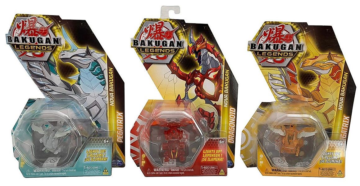 Spin Master Actionfigur Bakugan Legends Nova – Zufälliger Bakugan mit Licht günstig online kaufen