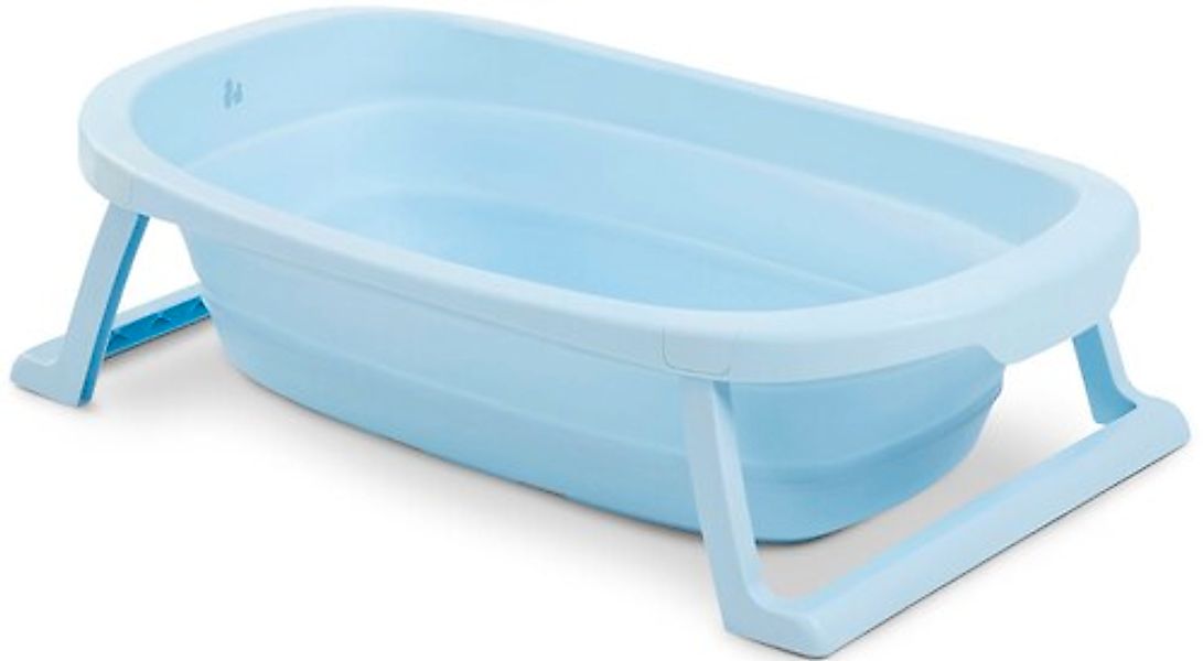 Hauck Babybadewanne »Wash N Fold M, Light Blue«, Faltbadewanne mit Wasserte günstig online kaufen