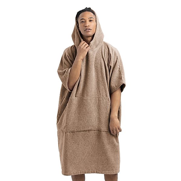 HOMELEVEL Bademantel Badeponcho Unisex aus 100% günstig online kaufen