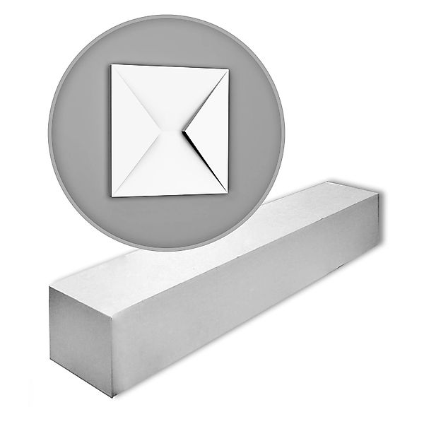 ORAC DECOR W106-Box MODERN 3D Wandpaneele 1 Karton Set mit 5 Zierlementen 0 günstig online kaufen