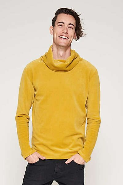 Pullover Nickicord Senf günstig online kaufen