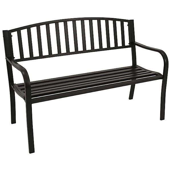 DEGAMO Gartenbank NEWPORT, 2-sitzer, Metall schwarz günstig online kaufen