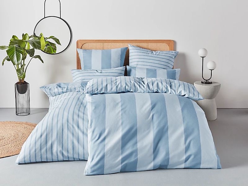 Home affaire Bettwäsche "Sari" 3 tlg. in verschiedenen Qualitäten, maritime günstig online kaufen