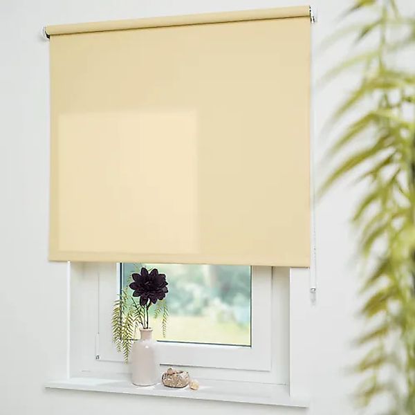 Liedeco Seitenzugrollo »Uni«, Lichtschutz, mit Bohren, freihängend, Welle 3 günstig online kaufen