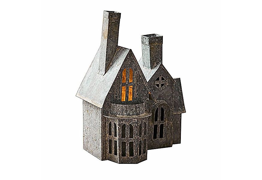 Mirabeau Kerzenlaterne Deko-Haus Lanoux antikgrau günstig online kaufen