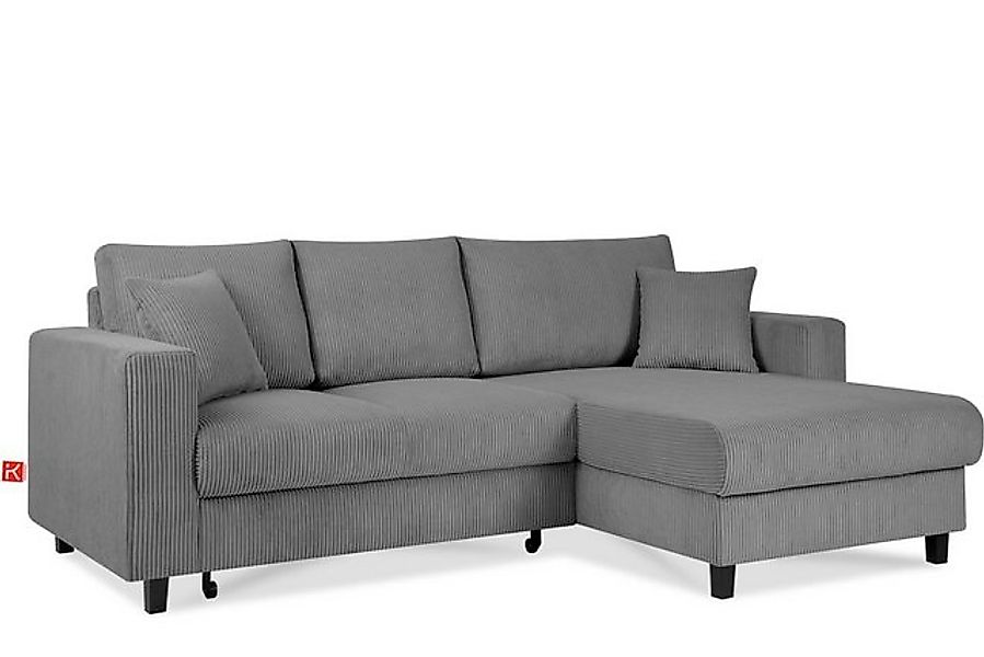 KONSIMO® Ecksofa Rechts Ecksofa EGRET, mit Schlaffunktion/Bettfunktion und günstig online kaufen