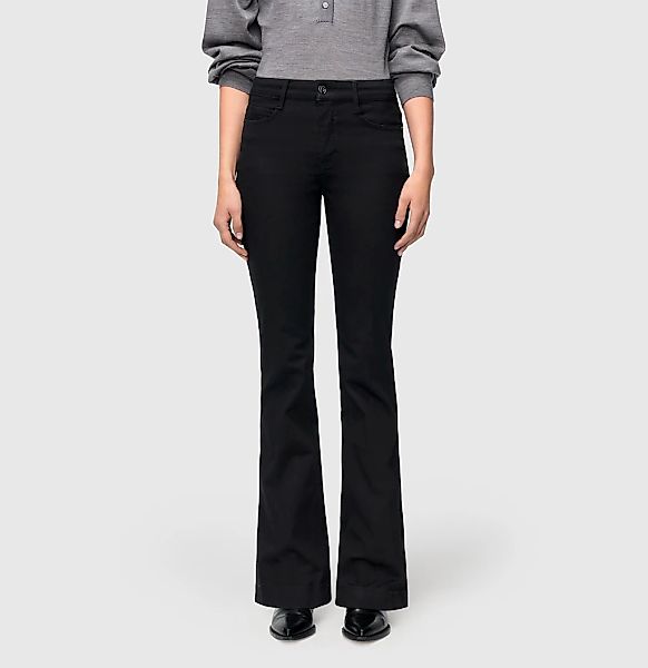 MAC Straight-Jeans Mac Damen Jeans Hose Boot Authentic Stretch Denim Black günstig online kaufen