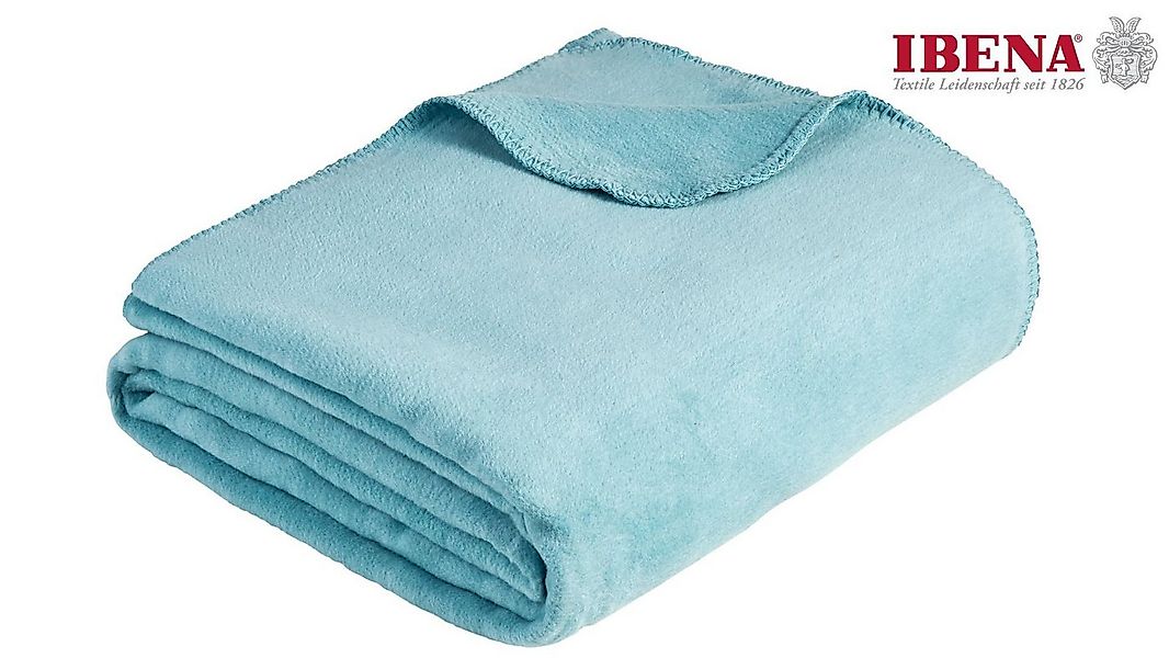 Wohndecke Luxus, IBENA, verschiedene größen, uni, kuscheldecke, premium, ma günstig online kaufen