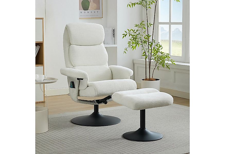 OKWISH Massagesessel Relaxsessel,Liegesessel,mit Fußhocker (Relaxsessel mit günstig online kaufen