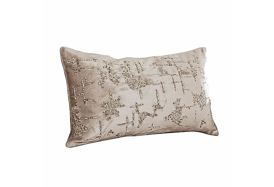 Mirabeau Kissenhülle Kissenhülle Malencio creme/silber günstig online kaufen