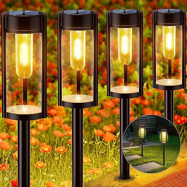 BlingBin Gartenleuchte LED Solarleuchten Solarlampen für günstig online kaufen