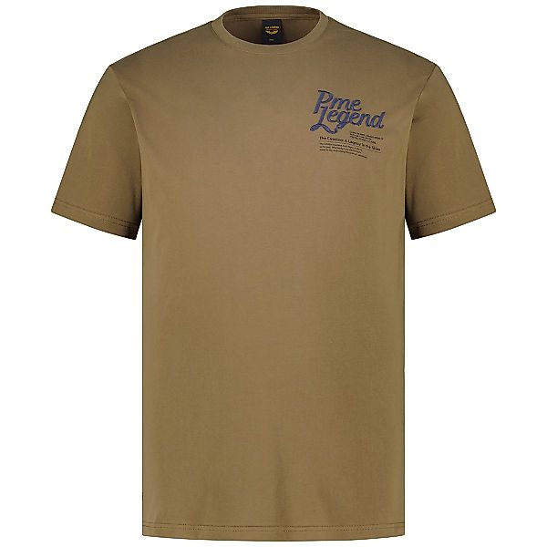 PME LEGEND T-Shirt mit Label-Stickerei Farbe khaki Größe: 5XL günstig online kaufen