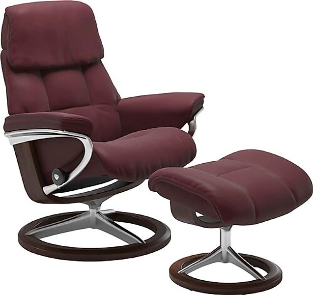 Stressless® Hocker »Ruby« mit Signature Base, Gestell Eiche, Wenge, Braun & günstig online kaufen