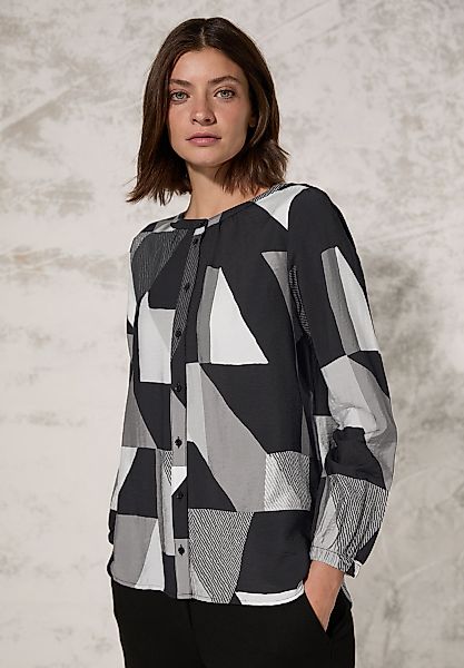 Cecil Langarmbluse aus softer Viskose günstig online kaufen