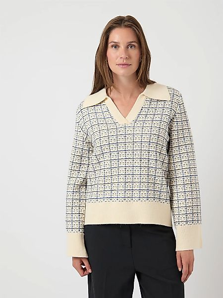 Y.A.S Strickpullover "YASLIVIA LS V-NECK KNIT PULLOVER NOOS" günstig online kaufen