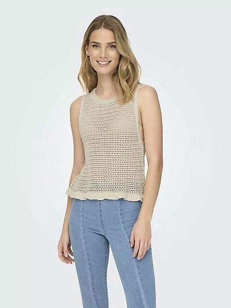 JACQUELINE de YONG Shirttop Grobstrick Top JDYTIKKA 4968 in Sand günstig online kaufen