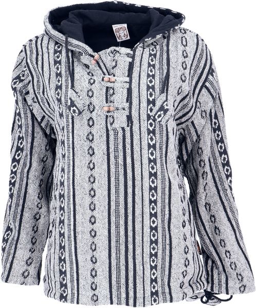 Guru-Shop Sweater Goa Kapuzenshirt, Baja Hoodie, günstig online kaufen