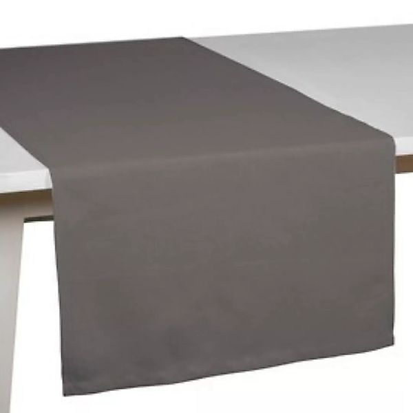 Tischdecke 'Pure' granit 150x250cm günstig online kaufen