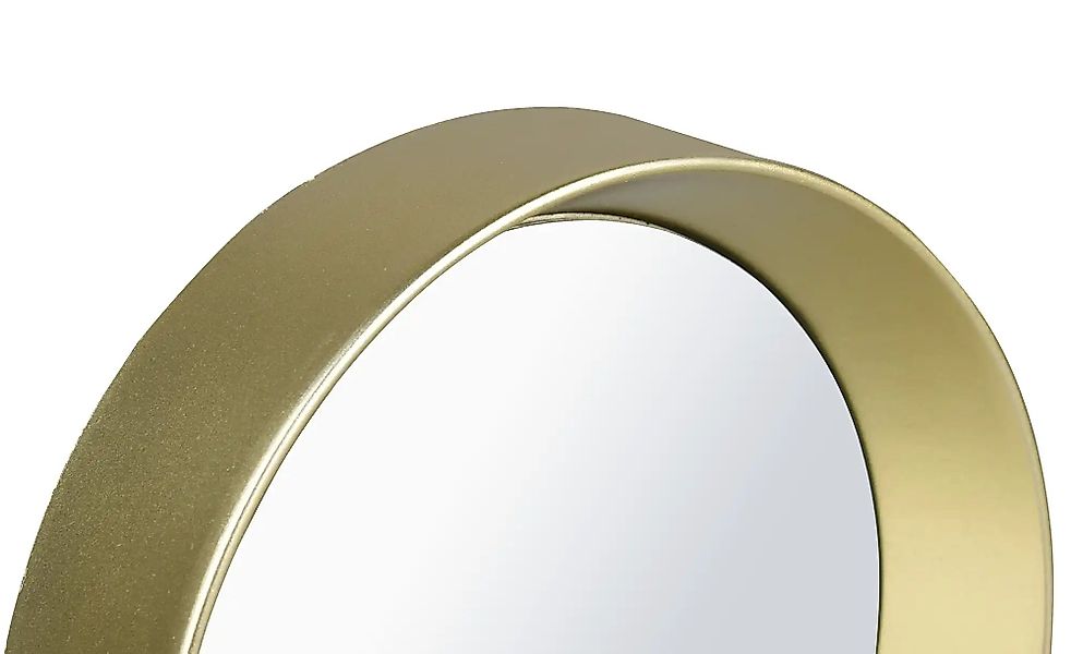 Spiegel 5er Set  Capovalle ¦ gold ¦ Glas,Aluminium,Kunststoff Ø: 25 Accesso günstig online kaufen